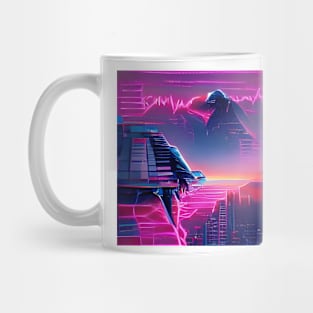 Synthwave Tower Mug